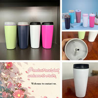TY Rts Tasse de voyage isotherme en acier inoxydable sans BPA, gobelet à café 20oz, pour fêtes, avec affichage de la température, écologique