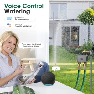 Programmateur d'arrosage intelligent Haozee Tuya Zigbee pour l'irrigation goutte à goutte et l'arrosage <span class=keywords><strong>de</strong></span> jardin, compatible Home Assistant et Zigbee2mqtt - Product Image 3
