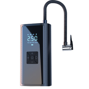 เครื่องเติมลมยางแบบพกพา 12V จอแสดงผลดิจิตอล LCD 35 ลิตร/นาที ชาร์จไฟได้ สำหรับรถยนต์และรถเก๋ง - Product Image 5