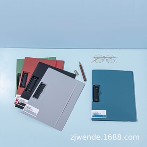 A4 retro phong cách Phantom Màu xám ngang kiểm tra giấy chủ rắn bền lưu trữ Twill thickeneded thư ký <span class=keywords><strong>PP</strong></span> nộp hồ sơ - Product Image 4