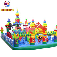 Aire de jeux gonflable sur le thème de l'océan Offre Spéciale conception personnalisée équipement d'amusement de parc pour enfants jouets et structures de plein air