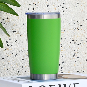 OEM Custom 20oz Stainless Steel Tumbler Vacuum <b>Insulated</b> Coffee <b>Mug</b> Powder Coated for Retail Brand - Product Image 1