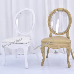 Vente directe usine – <span class=keywords><strong>Chaise</strong></span> de jardin empilable en résine blanche Napoléon, en plastique PP Tiffanie, idéale pour les événements et mariages – Offre spéciale - Product Image 6