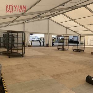 Tente d'entrepôt temporaire extérieure de grande taille, structure de stockage industrielle, 20m x 11m, 40x60m - Product Image 4