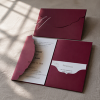 Cartes d'invitation personnalisées, conception sur mesure, carte d'invitation de mariage découpée au laser, gaufrée, avec dorure à chaud, pour fête prénuptiale et anniversaire