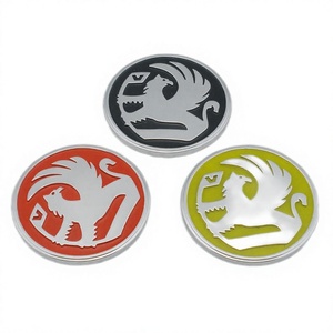 Autocollant d'emblème de voiture personnalisé en plastique ABS auto-adhésif, décoration automobile authentique Vauxhall, vente en gros, marque DL, modèle DL-LOGO640 - Product Image 4