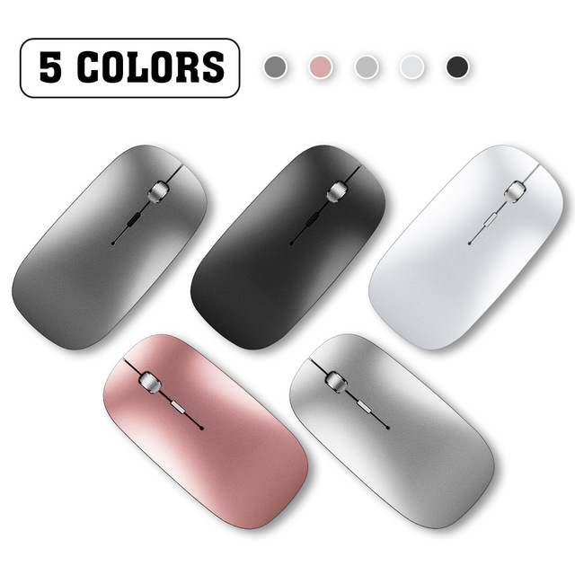 Ultra-slim Mini Portable Right-handed Magic Mouse BT 5.2 Type-C Charging 5 Colors Ergonomic Curved Design Optical 1600dpi 3