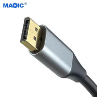 Câble audio 8K de haute qualité, câble DP mâle-mâle pour vidéo, PC, ordinateur portable, TV