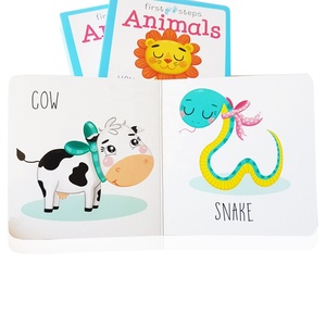 หนังสือบอร์ดขนาดเล็กสำหรับเด็กเรียนรู้ภาษาอังกฤษเบื้องต้น เรื่องราวแรกของฉัน พร้อมสัมผัสและระบายสี ปกหนังสือแบบมินิ สำหรับผู้ผลิตและผู้ตกแต่ง - Product Image 2