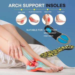 Plantillas Ortopédicas Personalizadas para Fascitis Plantar, Soporte de Arco Alto, Absorción de Impactos, para Hombres y Mujeres - Product Image 2