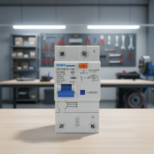 ตัวป้องกันการรั่วไหลของ DZ158LE-100A/80A ตัวตัดวงจร220V 6kA พลังงานสูง1P + N/2P/3P/3P + N/4P MCB - Product Image 4