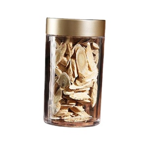 320ml Food grade PS plastic container herbs candy snack cookie bottle