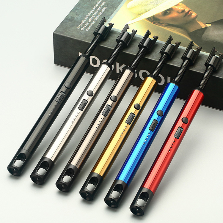 USB Electric Rechargeable Long Kitchen Lighter