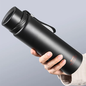Double Stainless Steel Vacuum <b>Flask</b> With Filter Large Capacity Portable Sport Thermos Mug <b>Coffee</b> Tea Tumbler 1000ml/1600ml - Product Image 1