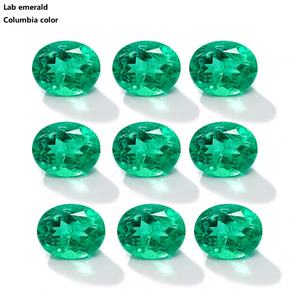 พลอยสังเคราะห์ทรงรีจากห้องปฏิบัติการ ยี่ห้อ Starsgem รุ่น Hydrothermal Emerald คุณภาพระดับแซมเบียและโคลอมเบีย - Product Image 2