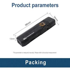 جهاز ألعاب ذكي X8 يعمل بنظام أندرويد، عصا ألعاب فيديو صغيرة مع 64 جيجابايت مدمجة تحتوي على أكثر من 10000 لعبة، قابس أوروبي، إمكانية توسيع حتى 128 جيجابايت، دقة 8K - Product Image 3