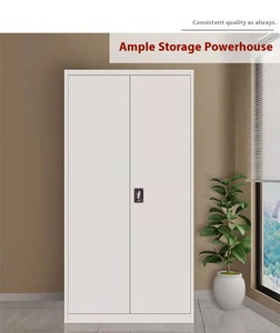 Mở tủ hồ sơ và hồ sơ tài liệu với cửa thép có thể khóa, kệ có thể điều chỉnh và Tủ hồ sơ khóa sét nặng - Product Image 4