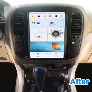 หน้าจอวิทยุติดรถยนต์ Android ขนาด 12.1 นิ้ว รุ่นใหม่ สำหรับ Toyota Land Cruiser LC100 ชุดหัวหน้าจออัตโนมัติ เครื่องเล่นมัลติมีเดีย Carplay ระบบนำทาง GPS - Product Image 2