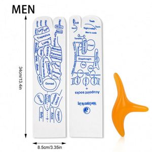 Calcetines de Silicona para Yoga, Pilates y Terapia de Meridianos, Ecológicos e Impermeables, con Diseño de Masaje Triangular en la Puntera para Pies y Piernas - Product Image 6