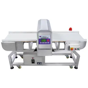 Factory Direct Sales High Precision Touch Screen Food Metal Detector Metal Detection Machine With Conveyor Belt CE