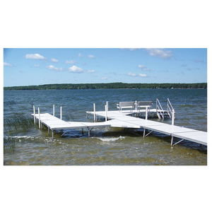 aluminum docks floating pontoon for American market