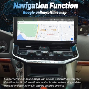 16.2" Android Car Multimedia for Toyota Land Cruiser LC200 Upgrade LC300 VX-R 2008-2021 Gps Video <b>Player</b> Central Carplay Screen - Product Image 5