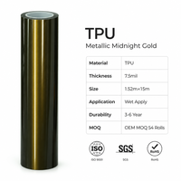 Film de protection de peinture automobile LAUFEN Ultra Brillant TPU 7,5 mil à changement de couleur, anti-rayures, auto-réparant, pour carrosserie de véhicule, PPF, garantie 10 ans