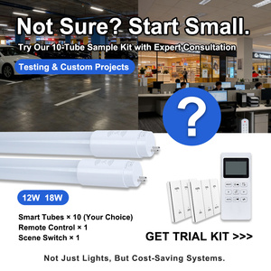 Amelech cảm biến chuyển động ZigBee thông minh LED hệ thống chiếu sáng LED ống cho bãi đậu xe khu vực nhà để xe chiếu sáng - Product Image 1