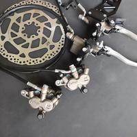Support de frein à double étrier pour Sur-Ron Ultra Bee, système de frein arrière manuel en aluminium CNC 7075, moto électrique tout-terrain haute performance