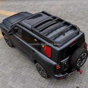 High Quality Car Exterior Modification Accessories Steel Side <b>Ladder</b> Removable Luggage Roof Rack for Haval H9 2025 Accessories - Product Image 2