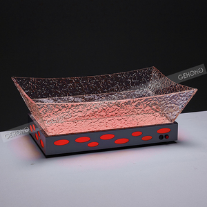 Présentoir Réfrigéré Électrique en Acrylique Transparent pour Aliments Froids, Sushi, Fruits <span class=keywords><strong>de</strong></span> <span class=keywords><strong>Mer</strong></span>, Desserts, Buffets, Hôtels, Restaurants et Traiteurs - Product Image 1