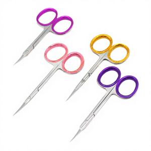 Premium Sharp Stainless Steel Straight Blade Best Manicure Cuticle Scissors Top Right-Handed Beauty Tool - Product Image 4