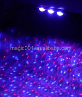 Bande lumineuse d'ambiance à LED RVB Starry DJ Music Ambient Sound Active Function Remote/Voice Control Laser Interior Foot Lamp