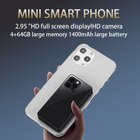 2025 nouveau Mini Smartphone S18 pas cher prix 4G 3.0 pouces Quad Core Android 9.0 double SIM 5MP 1400mah CDMA téléphone portable
