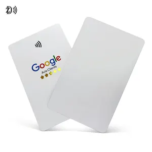 13.56MHz Contactless Sharing Google Review Follow Card Social Media NFC NTAG213/215/216 Smart Cards