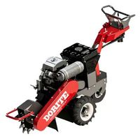 Broyeur de souches à engrenages à moteur à essence 27 CV, certifié CE, vente en gros en Chine, machine à couper les racines d'arbres compatible avec les chargeuses à chenilles