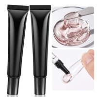 Gel UV transparent pour extension d'ongles, gel de construction qui s'enlève par trempage, pour usage en salon de manucure