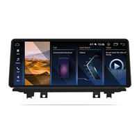 Autoradio Android 12.3 "ultra étroit pour BMW X1 F48 2016-2019 Snapdragon 665 Wireless CarPlay Android Auto 4G WiFi GPS