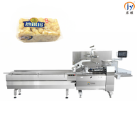 Machine d'emballage de bonbons au caramel, machine d'emballage en flux continu avec trois servomoteurs