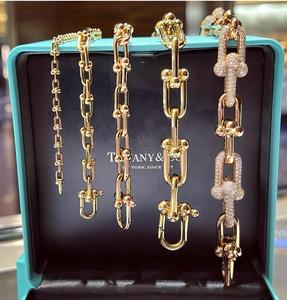 Venta Directa de Fábrica de Regalos Originales TIF de Alta Calidad para Niñas, Joyería de Plata de Ley S925 y Oro, <span class=keywords><strong>Pulsera</strong></span> con Dije de Corazón - Product Image 1
