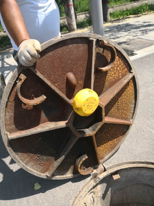 Sâu cũng mức độ dụng cụ đo lường mức độ cảm biến + cửa cống Bìa cảm biến Lora lorawan cảm biến - Product Image 6