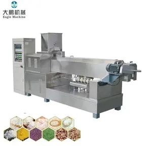 Artificial rice fortified making twin extruder machine