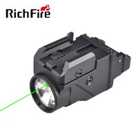VENTE FLASH Lampe torche tactique à laser vert rechargeable par USB, en alliage d'aluminium, étanche IPX6, 1000 lumens