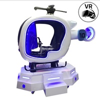 Máquina de Juegos de Realidad Virtual de Guangzhou, Simulador de Vuelo en Helicóptero 9D, Simulador de Vuelo en Avión VR para la Venta