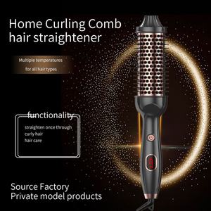 Brosse Sèche-Cheveux Électrique Professionnelle à Air Chaud, Peigne Lisseur Portable, Brosse Coiffante - Product Image 5