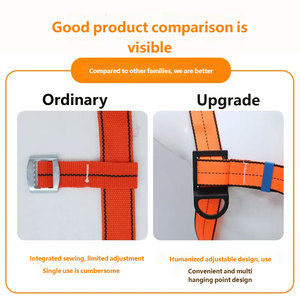 <span class=keywords><strong>Harness</strong></span> Tangkap jatuh kerja ketinggian tinggi, tali dapat diatur untuk kenyamanan & keselamatan dalam pekerjaan atap & Menara - Product Image 6
