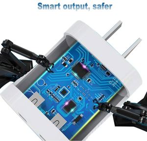 2.1A US Fast Charging Head Dual Port Cube Android Phone Universal Travel Wall Charger for Samsung Huawei iPhone - Product Image 3