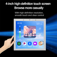 86N android11 ses kontrolü TUYA akıllı ev sineması 4 inç dokunmatik ekran müzik paneli ses WIFI bluetooth ses in duvar amplifikatör