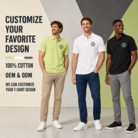 T-shirt Polo en Coton Brodé Unisexe Doux et Respirant à Manches Courtes Grande Taille Couleur Unie pour Hommes – Vente en Gros