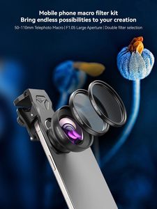 Upgraded 10X Magnification HB100MM Ultra Smartphone Macro Lens for iPhone <b>Micro</b> Photography - Product Image 3